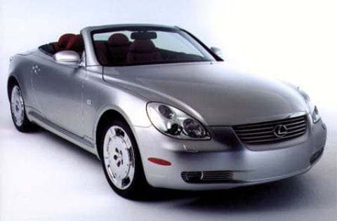 SC430 eerste convertible van Lexus