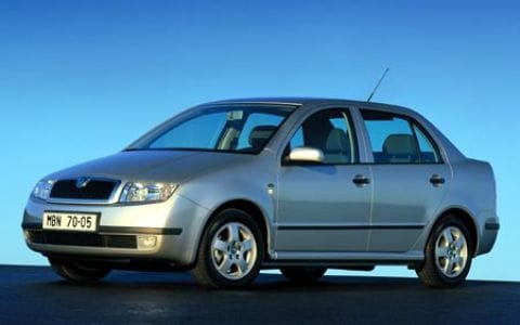 Skoda Fabia met kontje