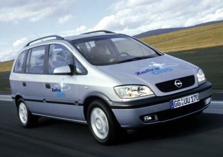 Opel Zafira op aardgas