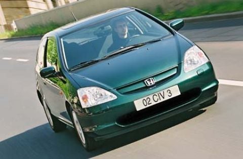 Driedeurs Civic in augustus bij de