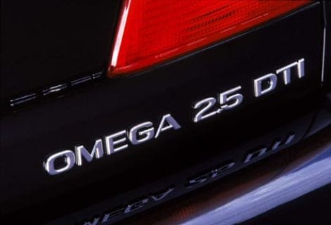 Opel Omega met 2.5 DTI-motor