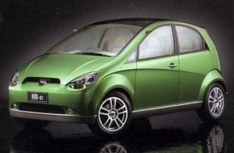 Twee motoren voor Subaru concept