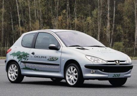 Peugeot 206 met common rail diesel