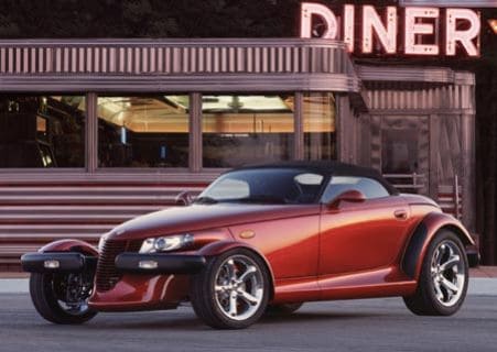 Eindsprint voor Chrysler Prowler