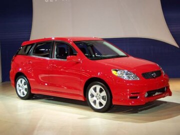 Toyota Matrix productieversie