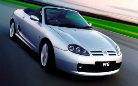 MG TF wordt onthuld in Brussel