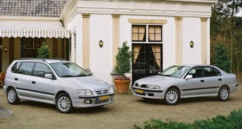 Twee actiemodellen van Mitsubishi