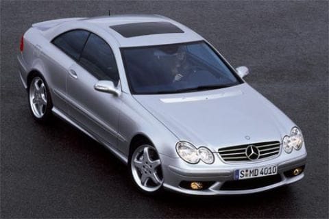 Coupé-bruut: Mercedes CLK AMG