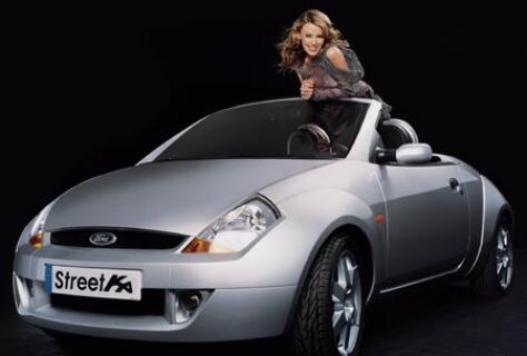 Kylie Minogue met StreetKa