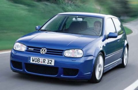 Golf R32 in oktober bij de dealer