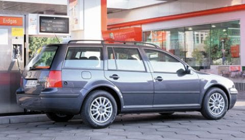 VW Golf Variant met bi-fuel