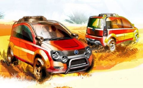 Compact SUV-concept van Fiat