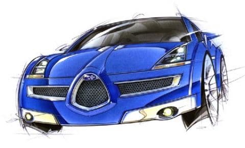 Subaru met concept coupé in Genève