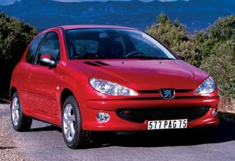 Peugeot 206 opgefrist