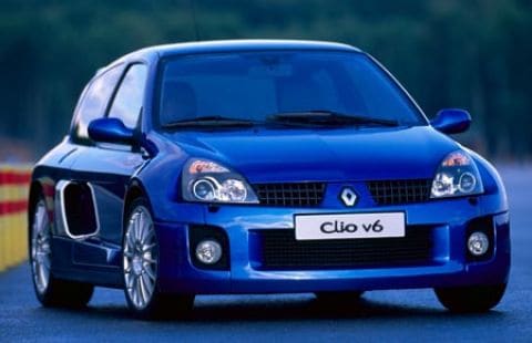 Renault Clio Sport V6 startklaar