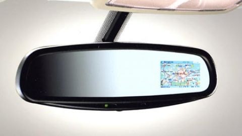 S-Type met binnenspiegel-navigatie