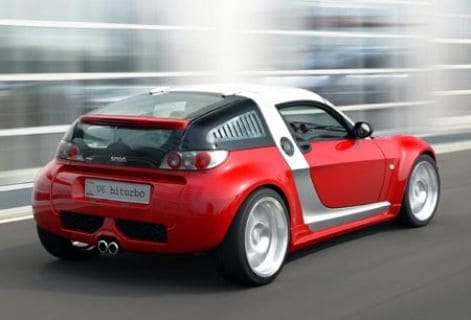smart roadster met V6-biturbo