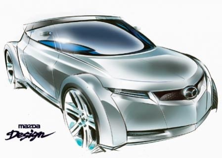 Mazda Kusabi concept in Frankfurt