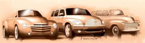 Chevrolet HHR retro crossover