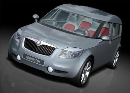 Skoda Roomster concept car