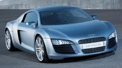 Lamborghini van Audi: Le Mans
