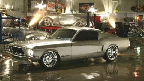 Fast forward Ford Mustang