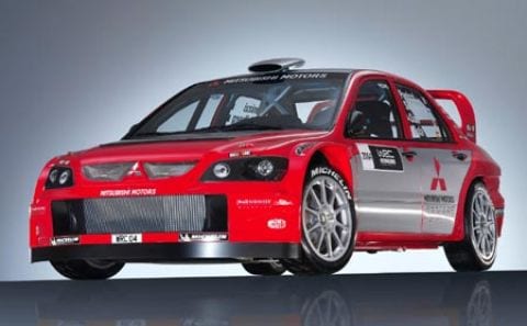 Nieuwe Lancer WRC rallywagen