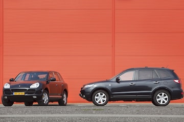 Porsche Cayenne-Hyundai Santa Fe