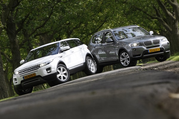 Range Rover Evoque vs BMW X3