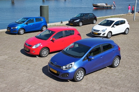 Test: Chevrolet Aveo - Hyundai i20 - Kia Rio - Opel Corsa - Peugeot 206+