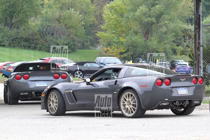 Chevrolet Corvette C7 mule