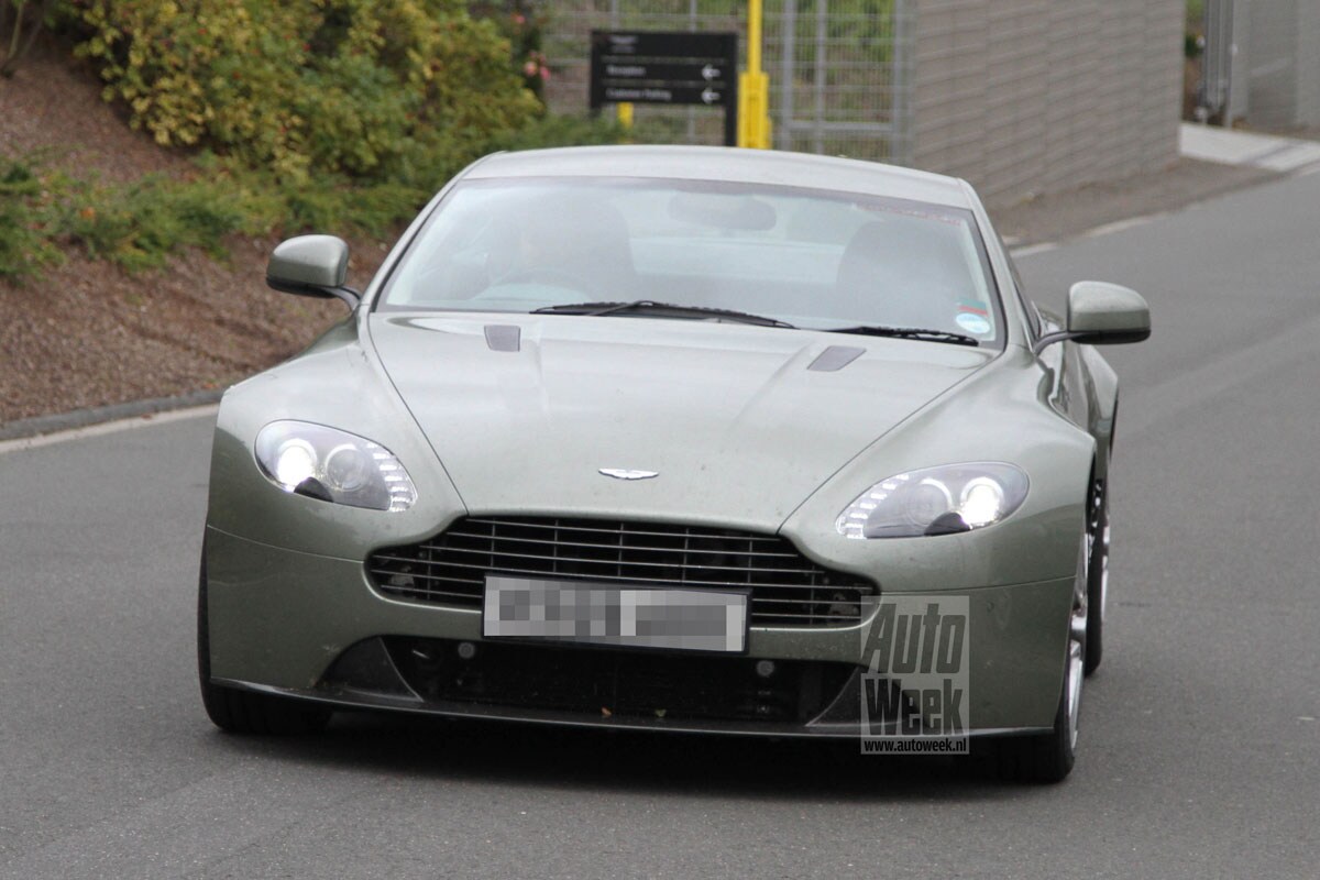 Aston Martin Vantage spyshots
