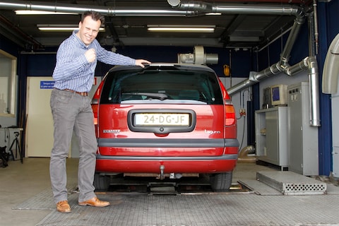 Op de rollenbank: Renault Laguna Break
