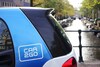 Smart EV van Car2go in Amsterdam