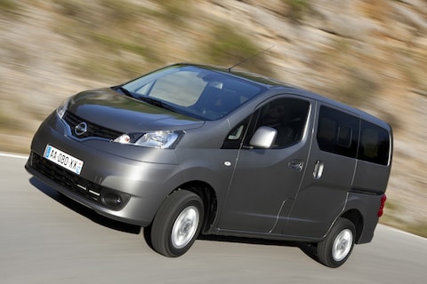 Nissan Evalia nieuwe personenbus 