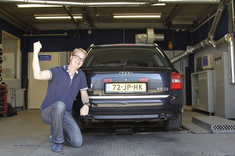 Op de rollenbank: Audi A6 Avant TDI
