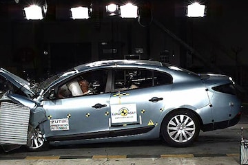Renault Fluence Z.E. crashtest