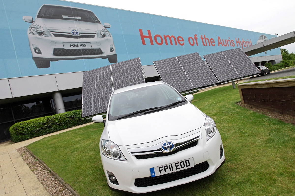 Toyota-fabriek in Burnaston, Engeland