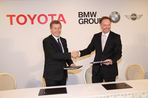Samenwerking BMW en Toyota beklonken