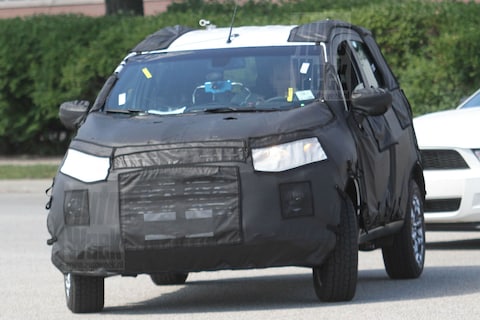 Compacte SUV van Ford nu niet meer als mule