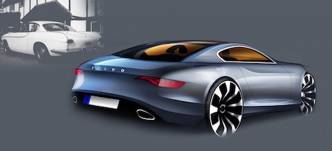 Volvo tekent moderne P1800