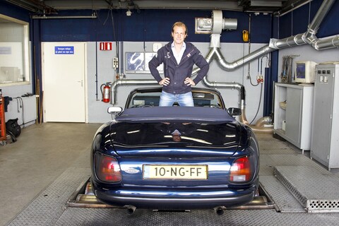 Op de rollenbank: TVR Chimaera 400 HC