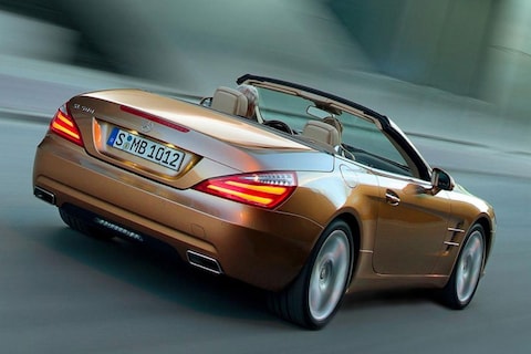 Nu alle foto's nieuwe Mercedes SL