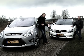 Mercedes B-klasse vs Ford C-Max