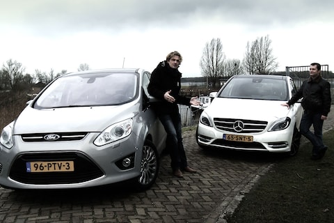 Vergelijkende test: Mercedes B-klasse vs Ford C-Max