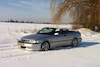 Saab 9-3 Cabriolet in de sneeuw (foto: Koen)