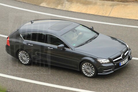 Mercedes-Benz CLS Shooting Break bijna klaar