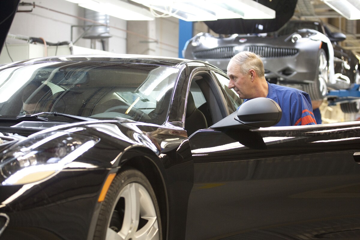 Productie Fisker Karma, Valmet
