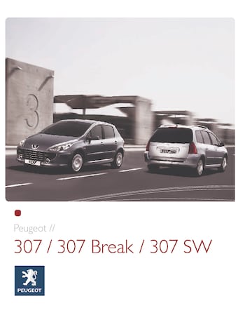 Brochure Peugeot 307
