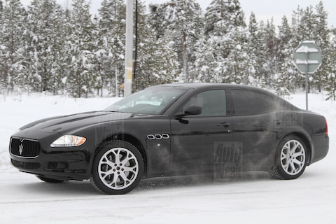 Druk bezig met de Maserati Quattroporte